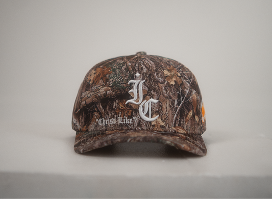 CAMO WHITE “CHRIST-LIKE” SNAPBACK