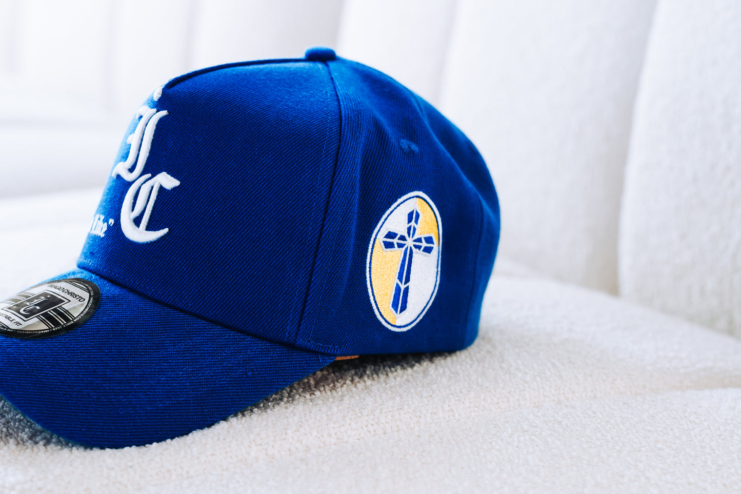 “CHRIST-LIKE” BLUE SNAPBACK