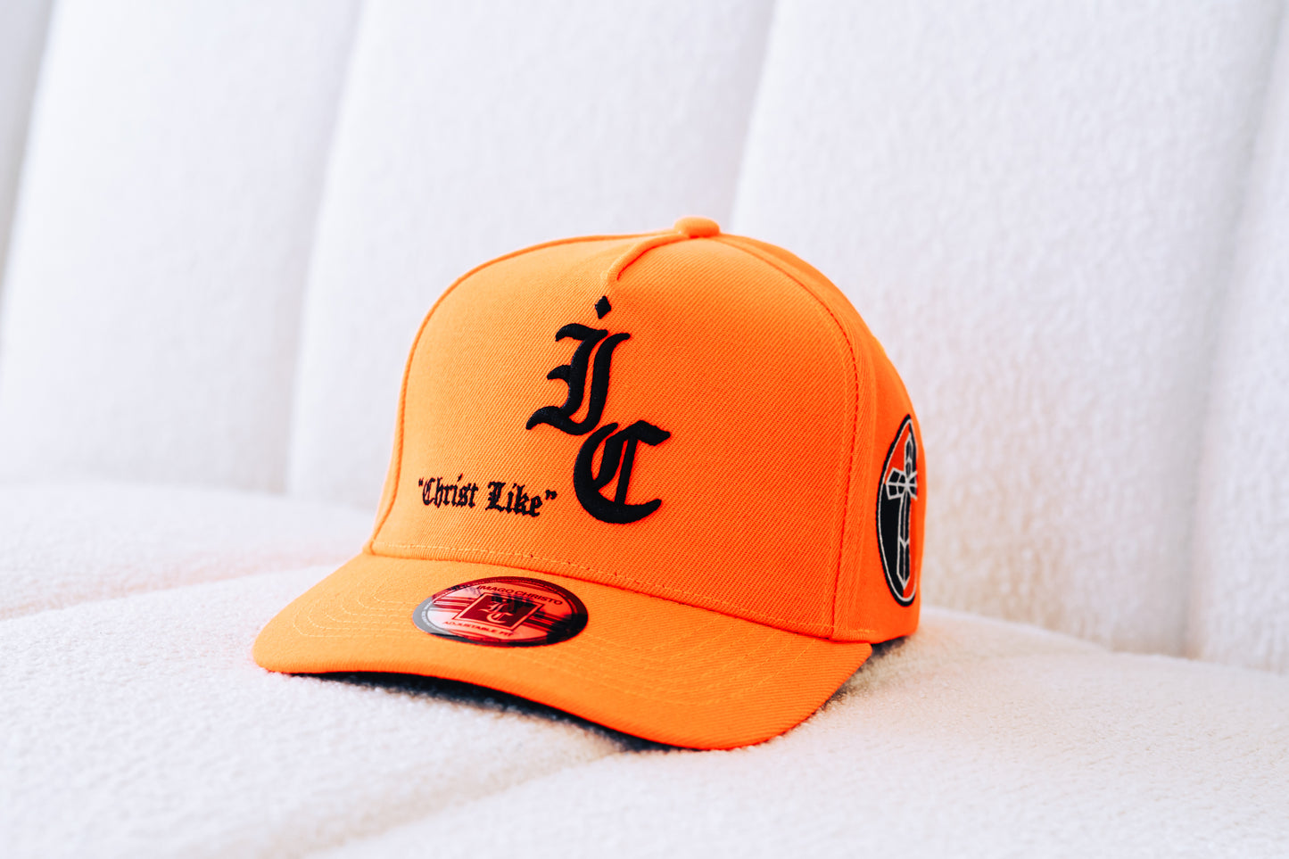 “CHRIST-LIKE” ORANGE SNAPBACK