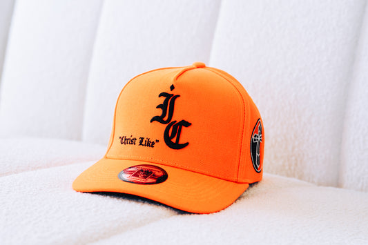 “CHRIST-LIKE” ORANGE SNAPBACK