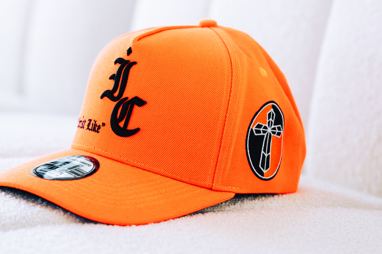 “CHRIST-LIKE” ORANGE SNAPBACK